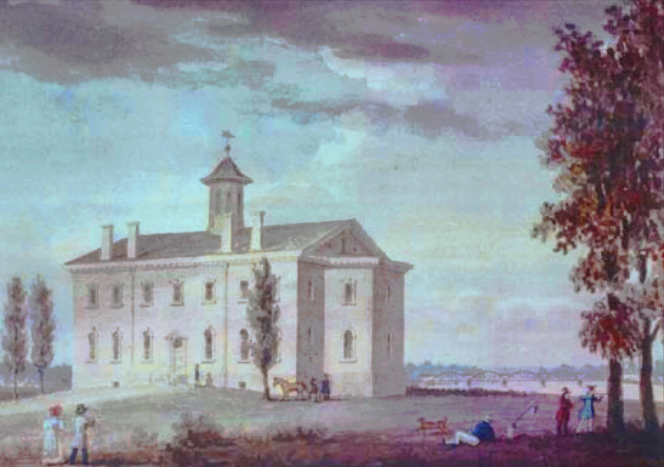 New Jersey State House circa 1806